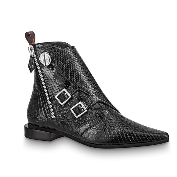 ❤️Firm❤️Louis Vuitton Jumble Flat Ankle Boot - Picture 1 of 15